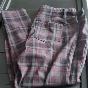 Plad jeggings